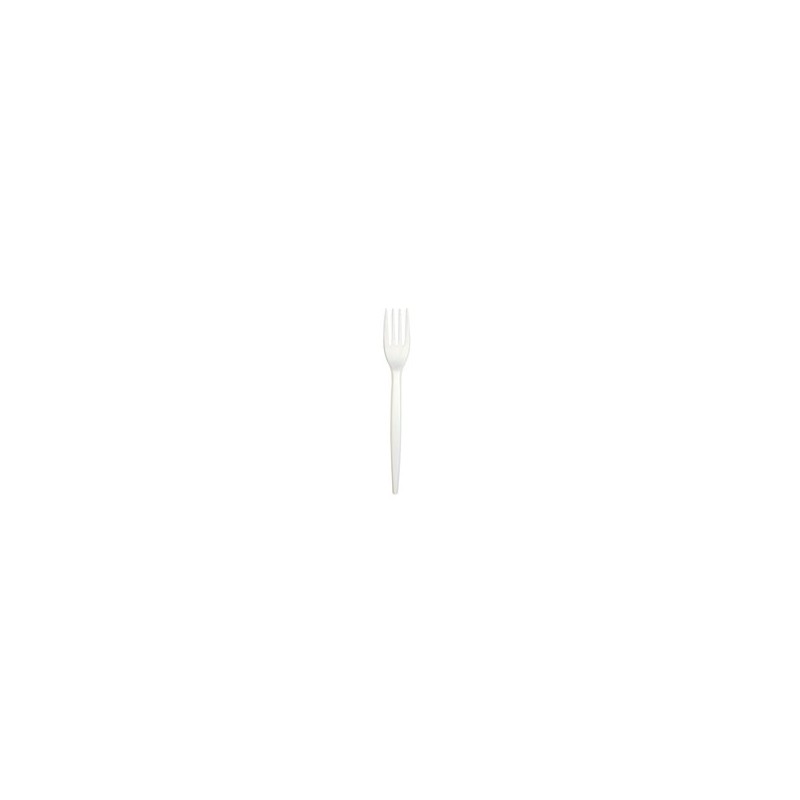 FORCHETTA BIANCO Pz 15 NATURAL BIBO