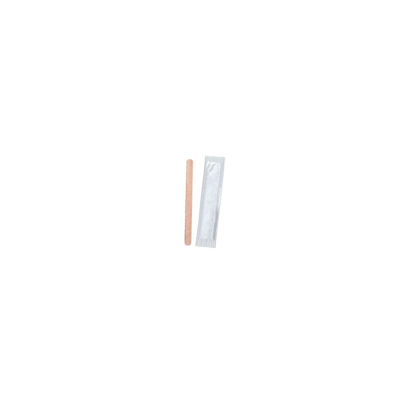 PALETTA CAFFE LEGNO Pz 50 NATURAL BIBO