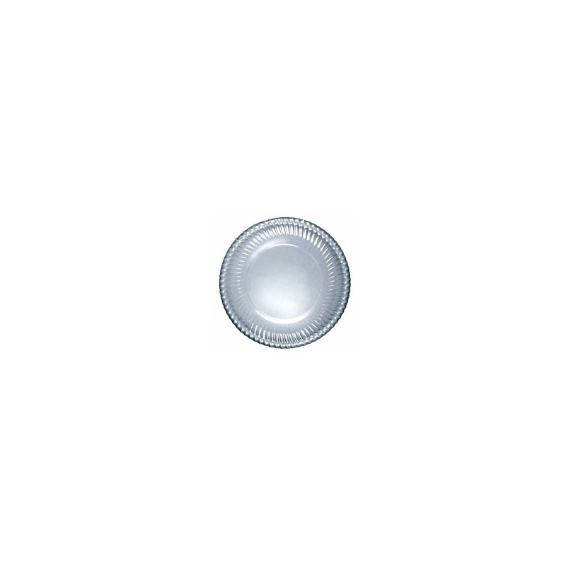 PIATTO CARTA PORTATA ARGENTO cm 30 Pz 6 BIBO