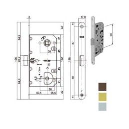 SERRATURA INF.LEGNO MEDIANA...