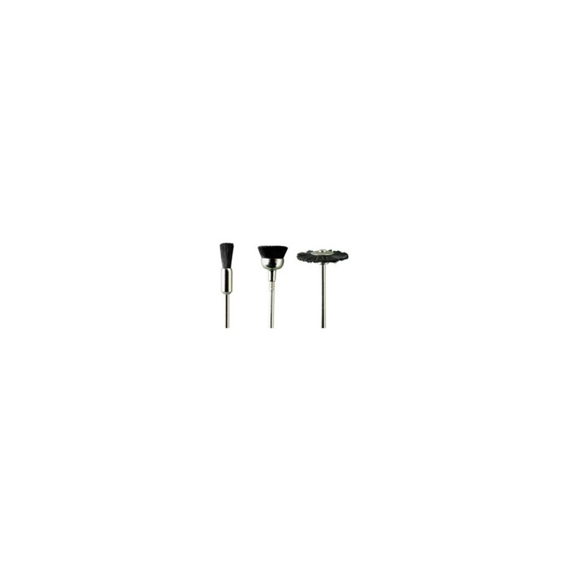 SPAZZOLE SETOLA NERA KIT Pz 3 M.4120 PG
