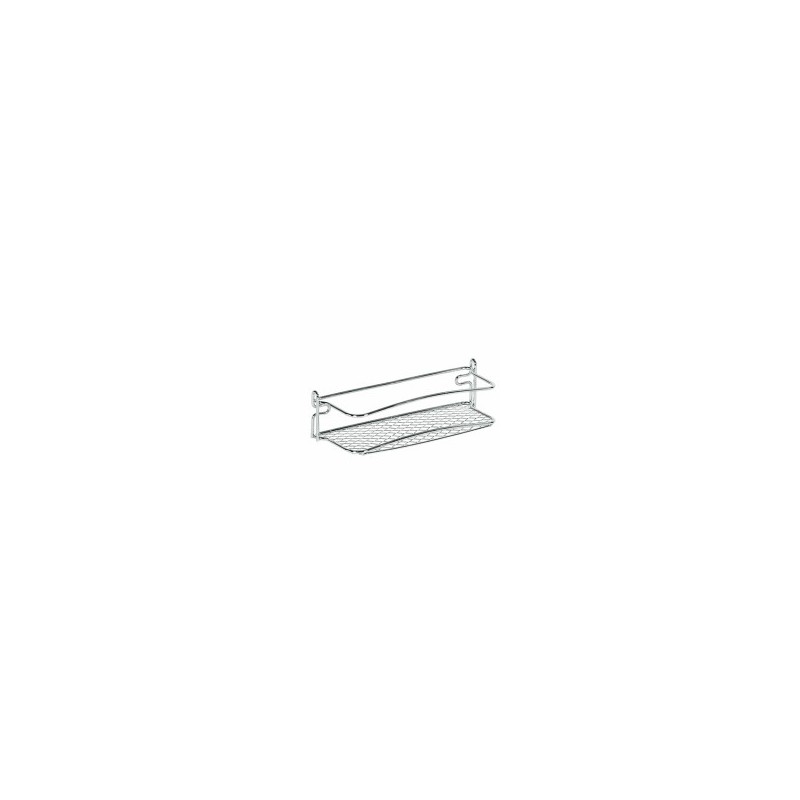 MENSOLA BAGNO CROMO STAR RETT. cm 25x10 h 7 ARTEX