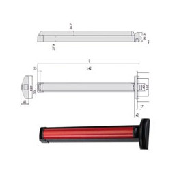 MANIGLIONE FAST TOUCH 120...