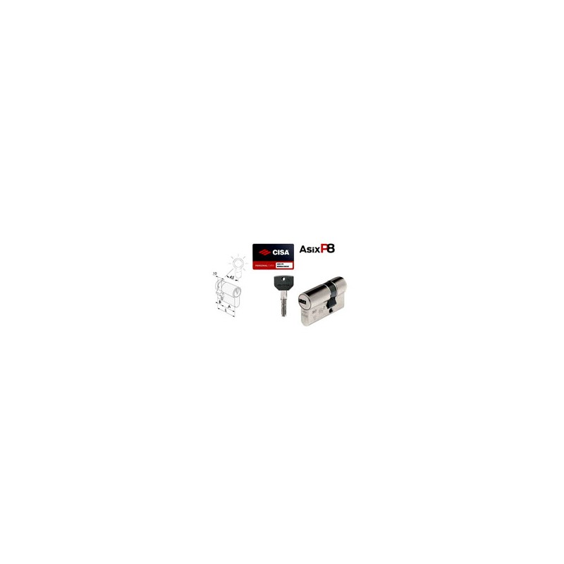 CILINDRO INF.  39,5-10,0-29,5 KA NV0Q314-02-0 CISA