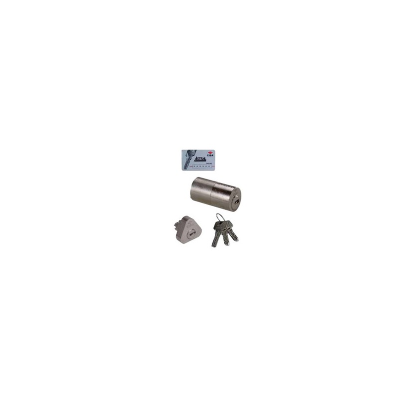 CILINDRO APP.TONDO DOPP. 50 ASTRAL 0A116-00-0 CISA