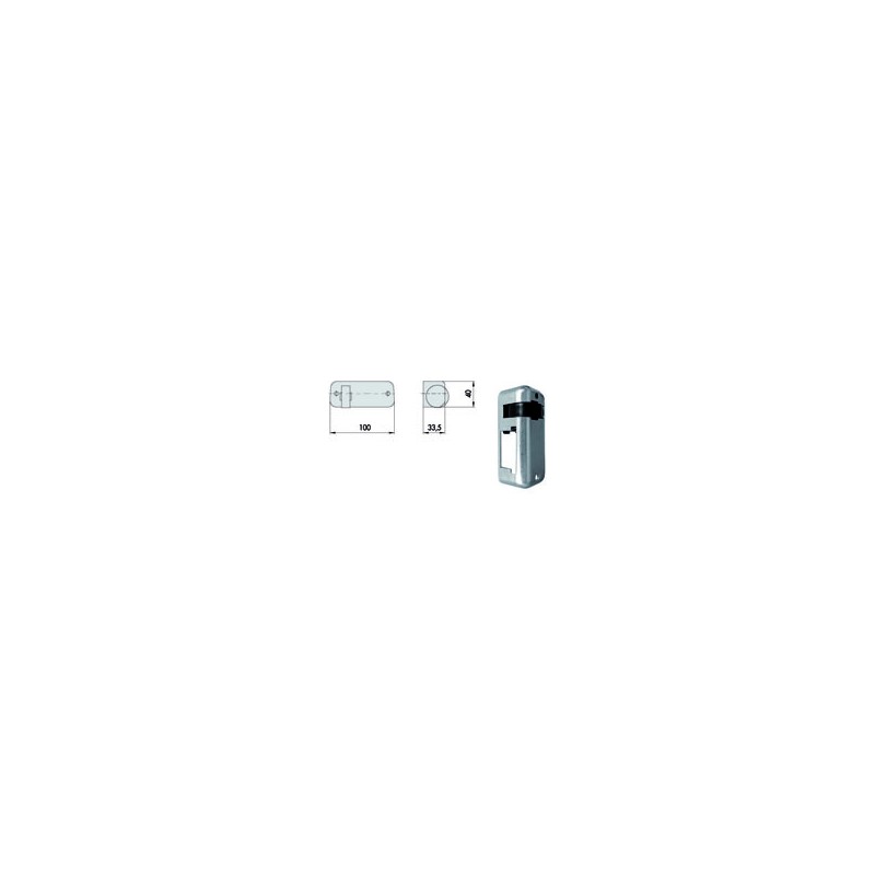 CONTROPIASTRA ELETTROSERRATURE SX  07018-00-2 CISA