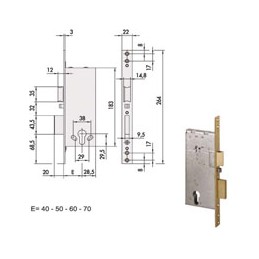 ELETTROSERRATURA INF.LEGNO...