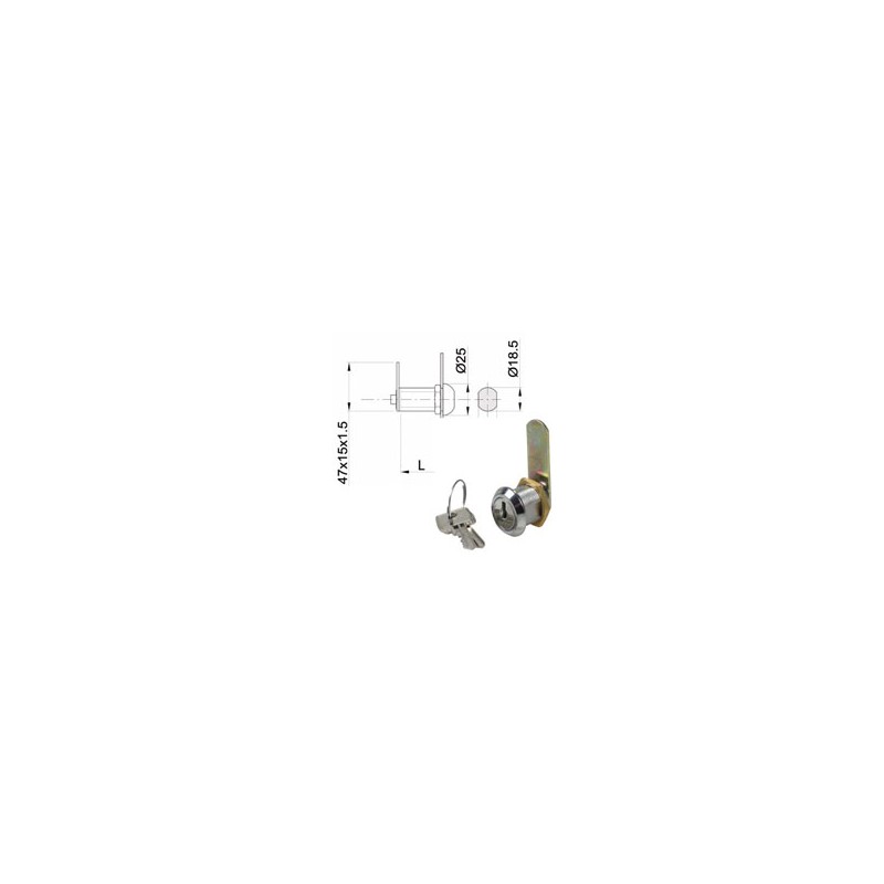 CILINDRO LEVETTA mm 16 IBFM