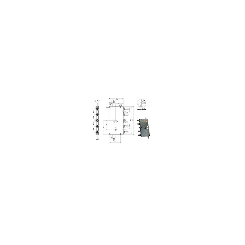 SERRATURA SIC.TRIPLICE CIL. E82 ARIETE 5933/B MOIA