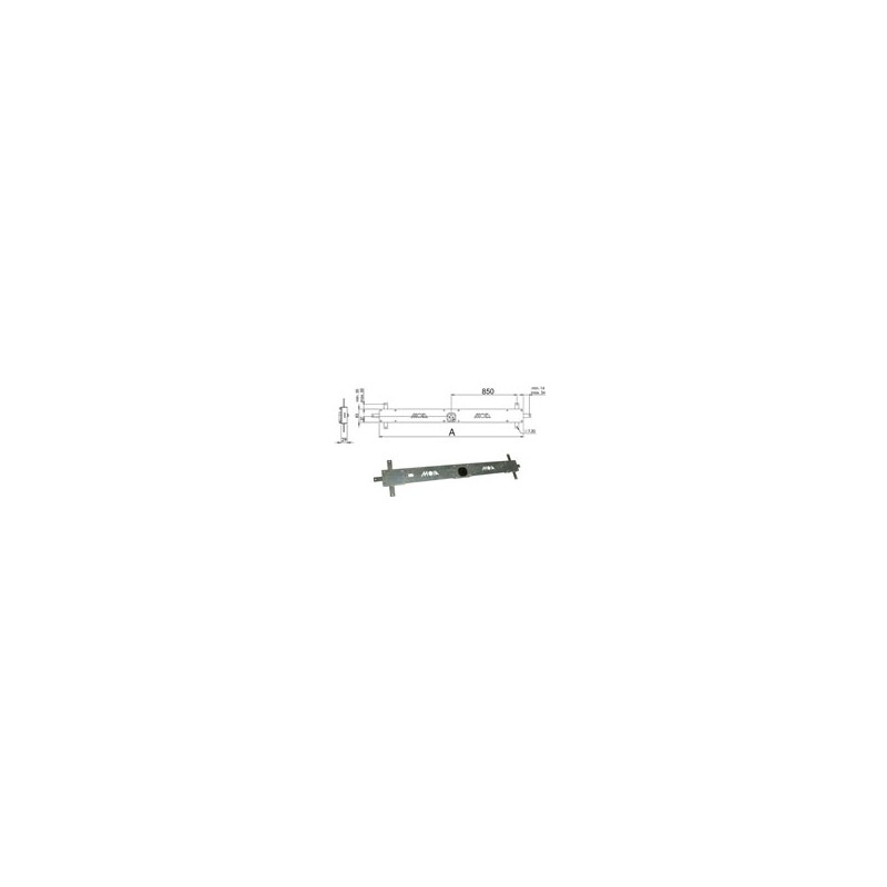 SERRATURA BASCULE SPRANGA CILINDRO 156B/L MOIA