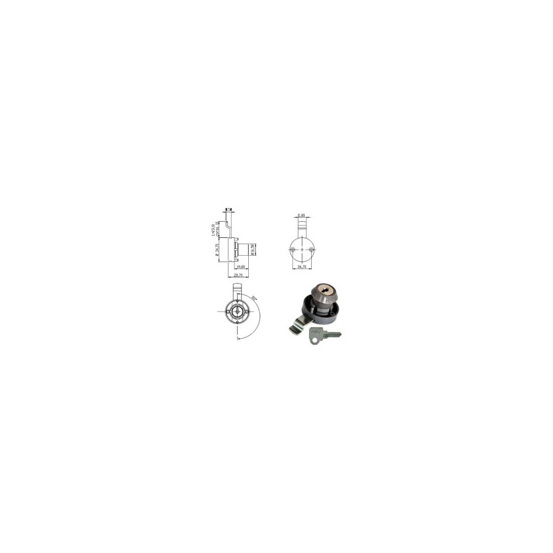 CILINDRO LEVETTA mm 20 240051 OMR