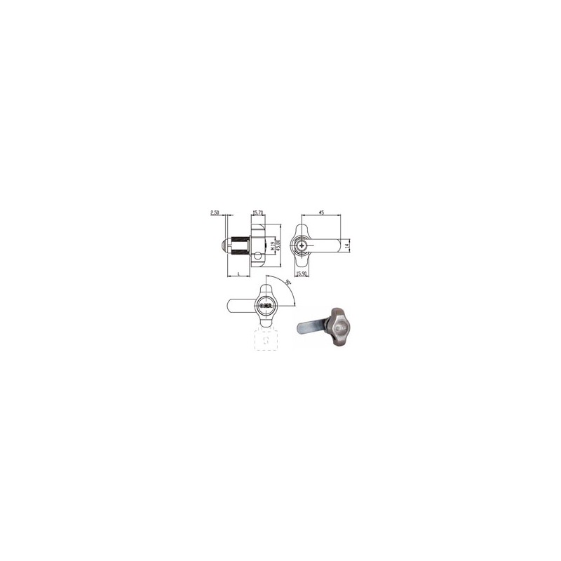 CILINDRO LEVETTA mm 28 DX 165644 OMR