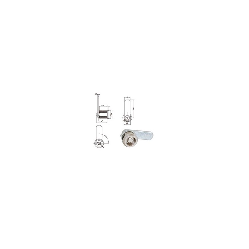 CILINDRO LEVETTA mm 20 TRIANGOLO 160010 OMR
