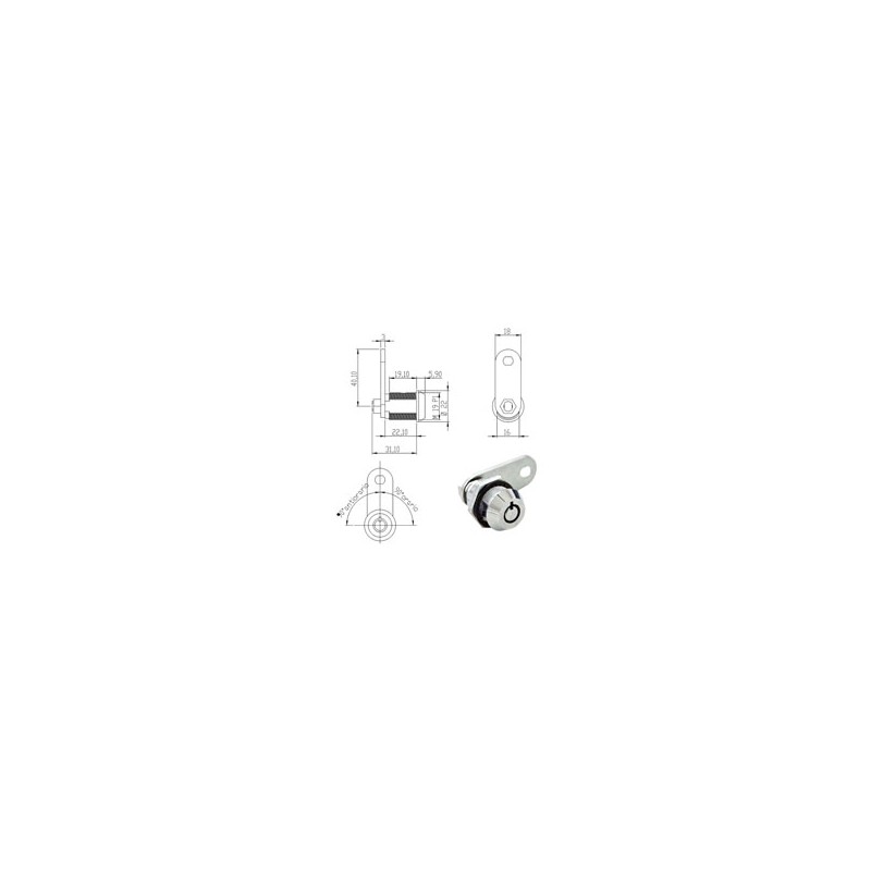 CILINDRO LEVETTA mm 22 TUBOLARE 100852 OMR