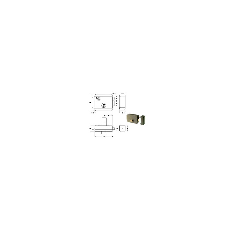 ELETTROSERRATURA APP.FERRO DX Y68080-50-1 YALE