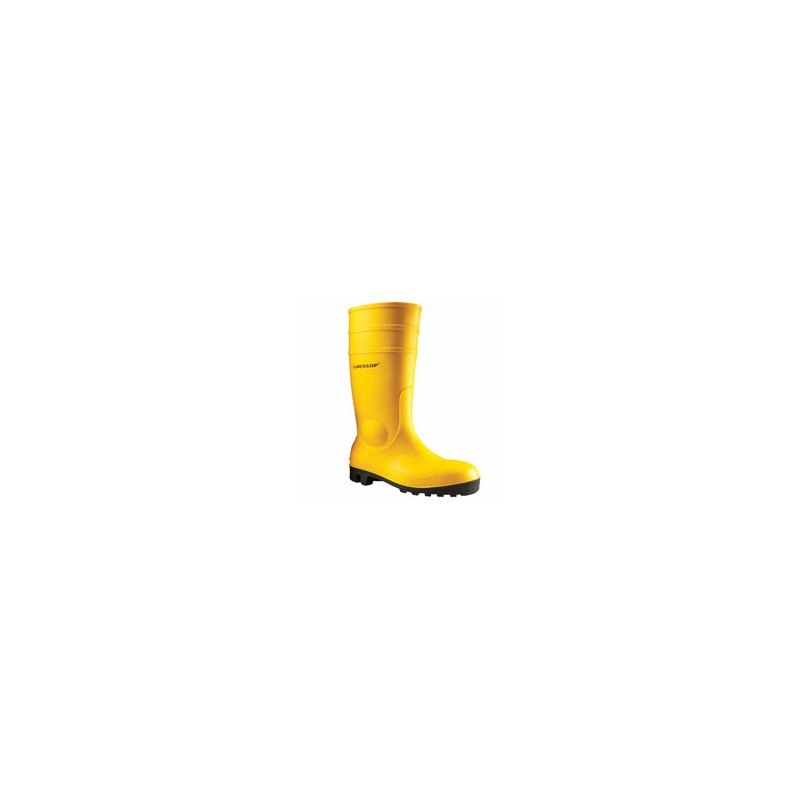 STIVALI SICUREZZA PVC GINOCCHIO 41 GIALLO DUNLOP