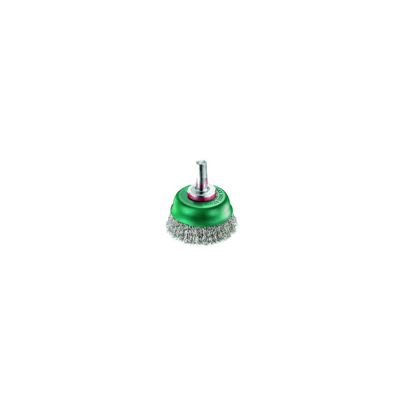 SPAZZOLA TAZZA 75 CODULO INOX EXCEL 09300