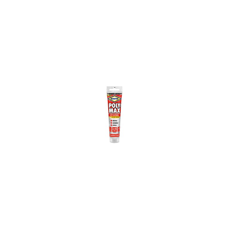 ADESIVO POLY MAX g 115 CRISTAL BOSTIK