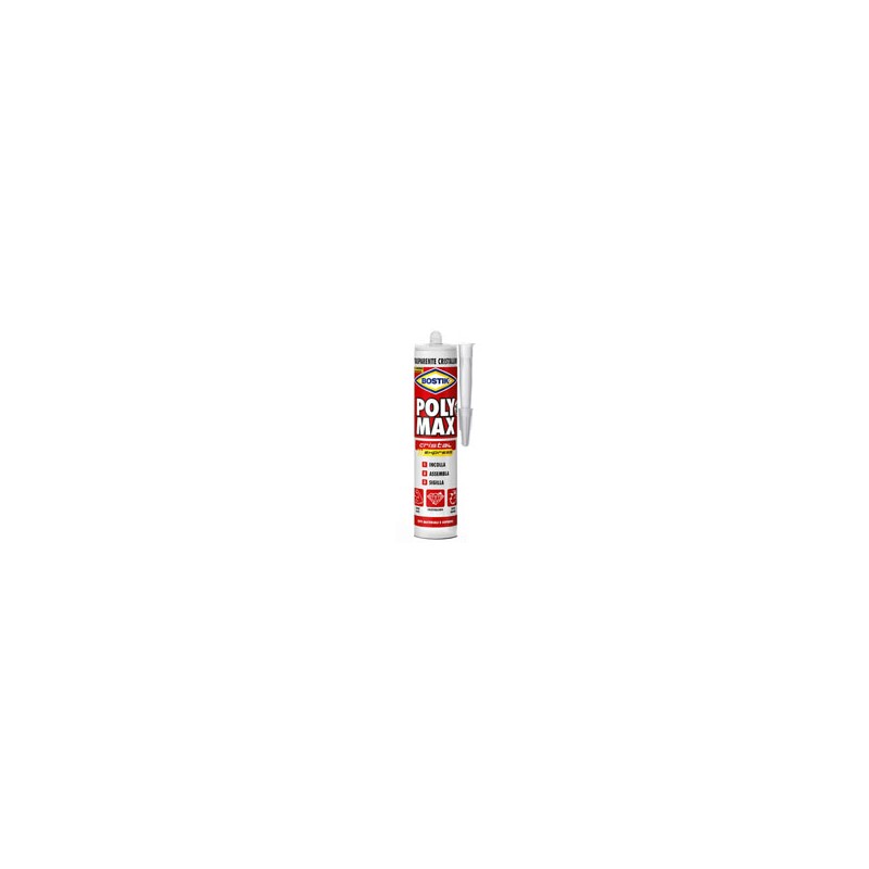 ADESIVO POLY MAX g 300 CRISTAL EXPRESS BOSTIK