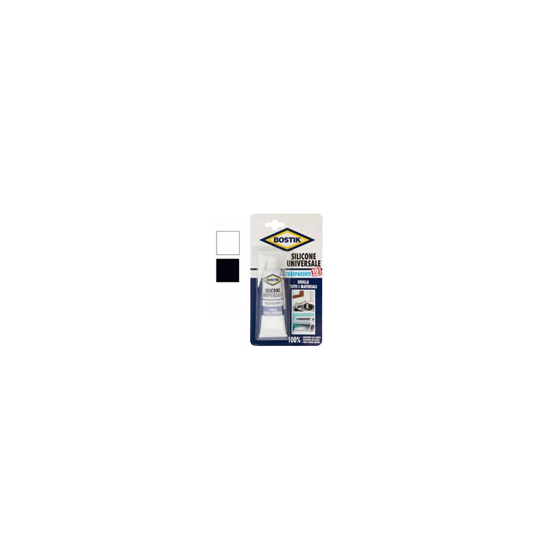 SILICONE ACETICO UNIVERSALE TRASP. ml 60 BOSTIK