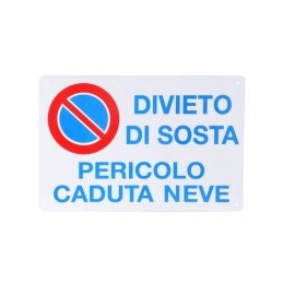 CARTELLO PERICOLO CADUTA...
