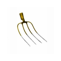FORCA 4 DENTI ORO...