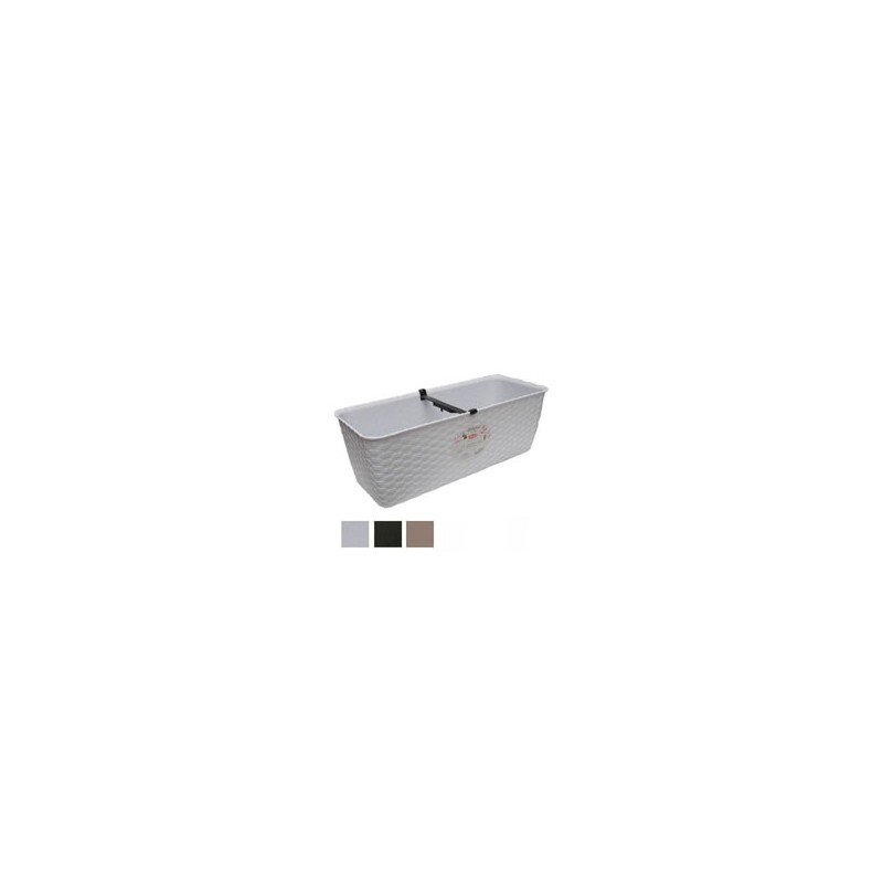 VASO NATURAL RETT. BIANCO 30x13 h 11 STEFANPL