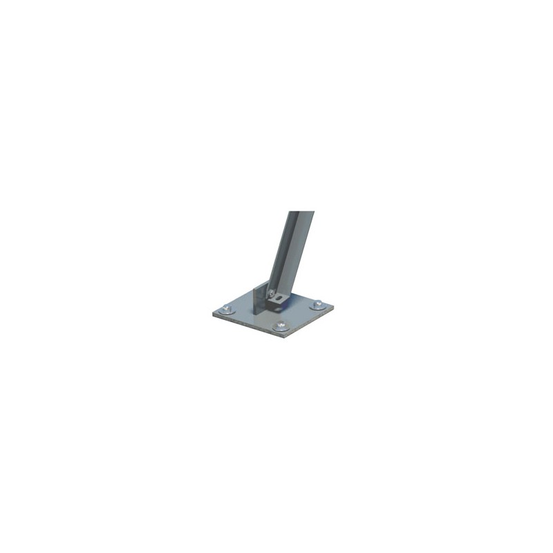 PIASTRA SAETTE L cm 100x100 ZINCATA SFB