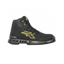 SCARPE JOE NERO/GIALLO ALTE...