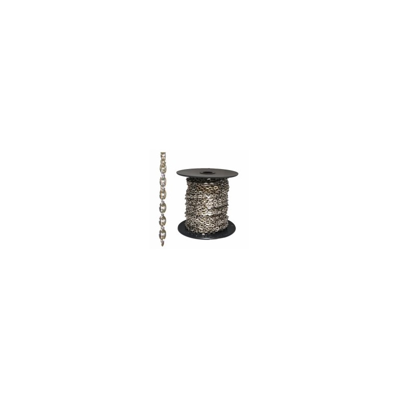 CATENA FORZATINA BATTUTA NICHEL. mm 1,00 m 25 AREF
