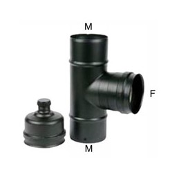 GOMITO T INOX 10 MFM TAPPO...