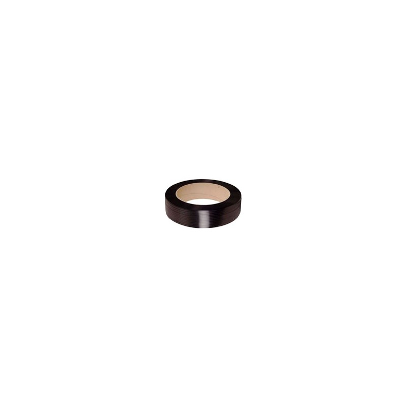 REGGETTA PLASTICA 15x0,8 f.400 NERA m 1500