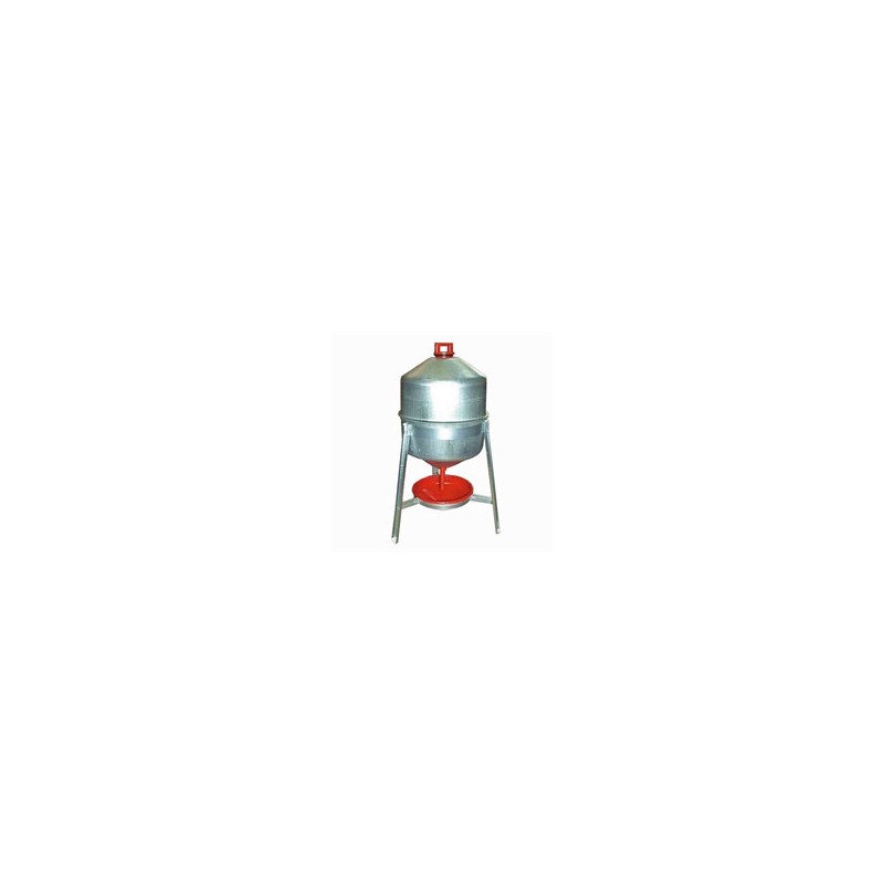 ABBEVERATOIO POLLI ACCIAIO SUPPORTO l 30