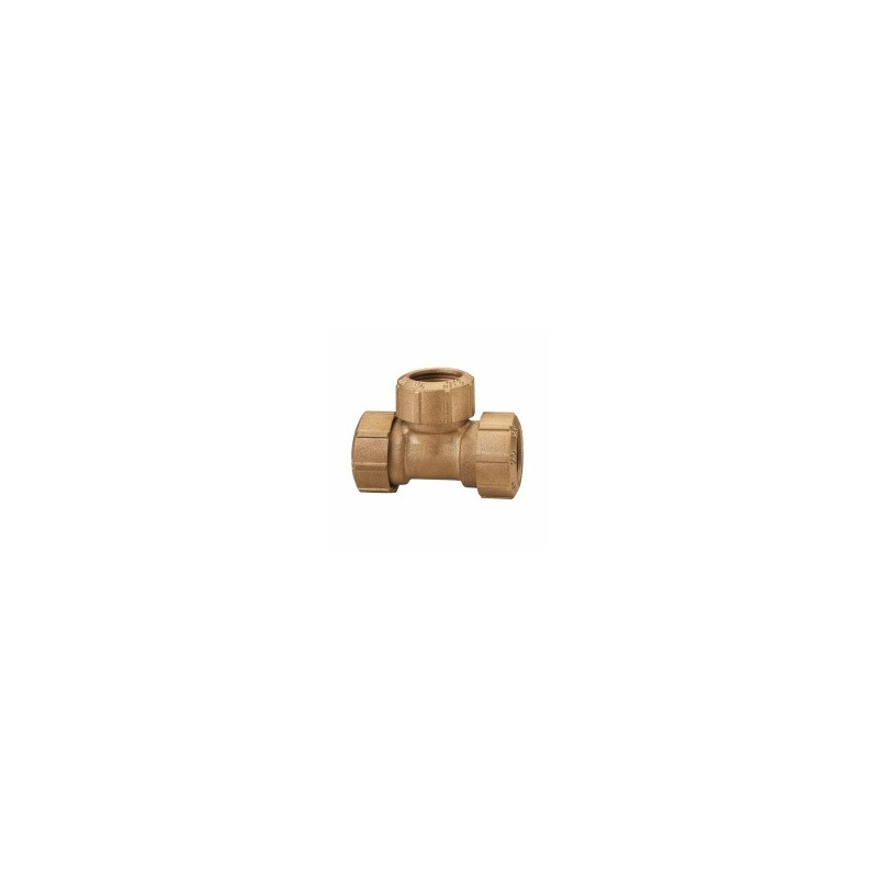 RACCORDO PRESSIONE OTTONE T mm 20 ENOLGAS