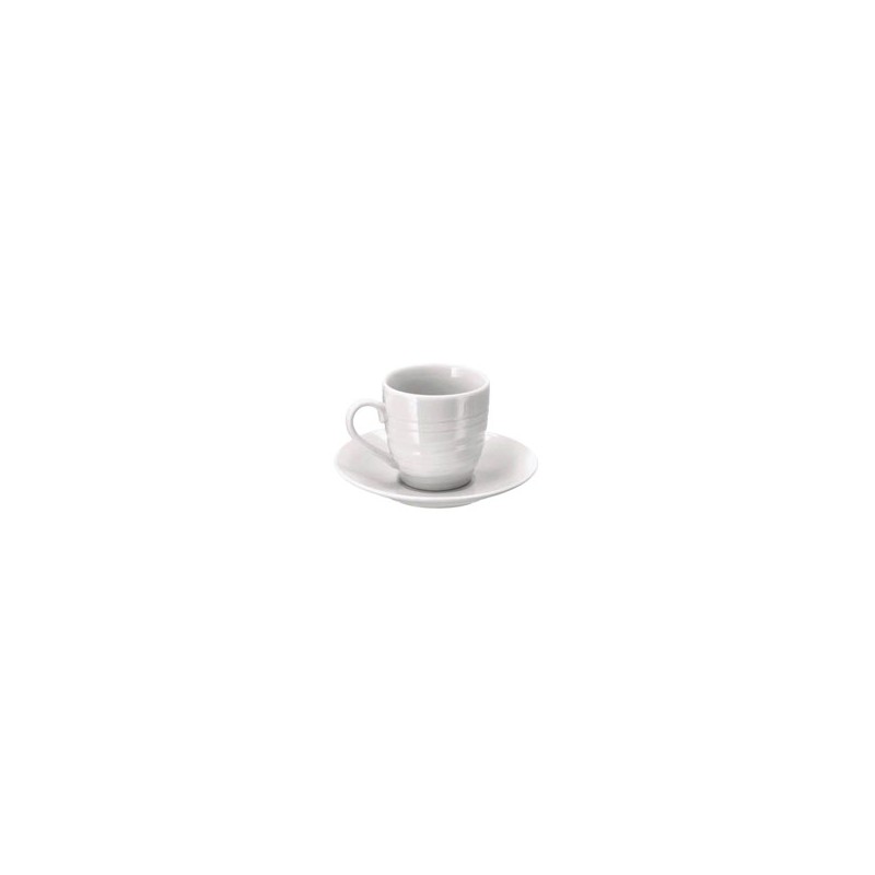 TAZZA CAFFE PORCELLANA LINEE Pz 6 AD