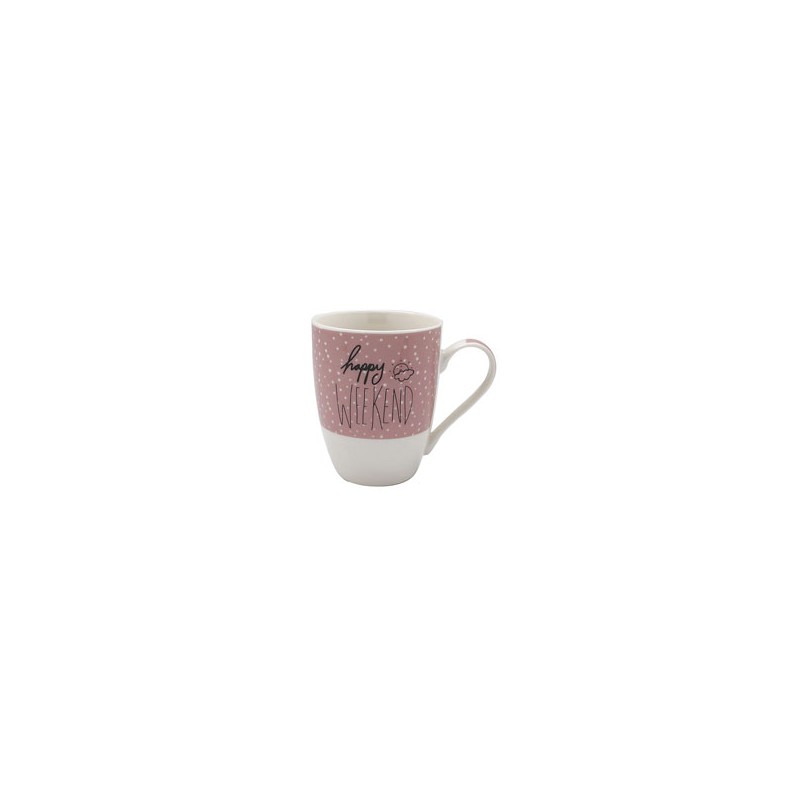 TAZZA MUG PORCELLANA FRASI cc 340 KB8