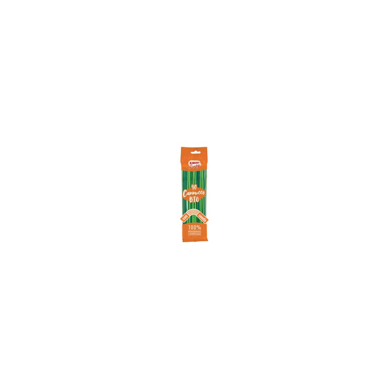 CANNUCCIA BEVANDE BIO cm 24x0,5 Pz 40 KIMONO