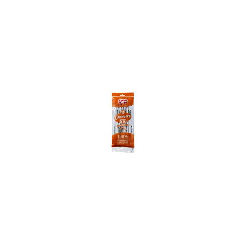 CANNUCCIA BEVANDE BIO INC. cm 24x0,5 Pz 40 KIMONO