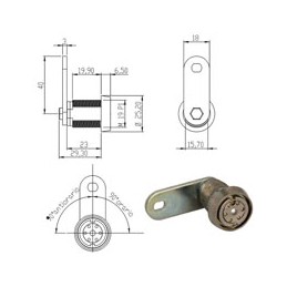 CILINDRO LEVETTA mm 22 JACK...