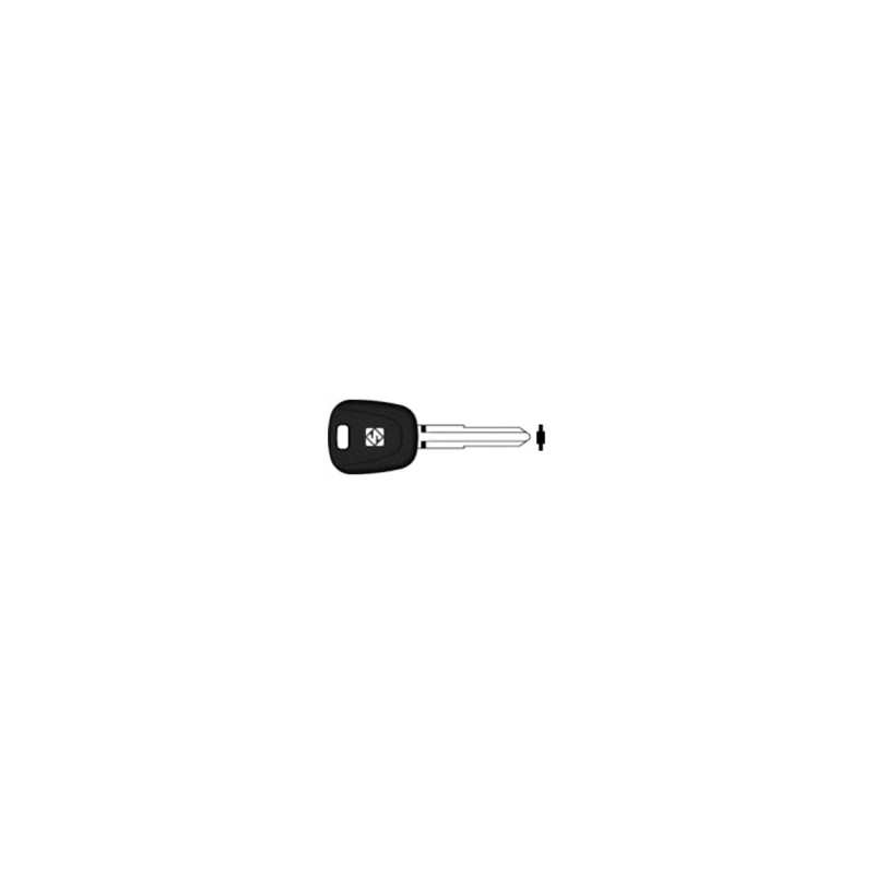 ISU5TE    CHIAVE TRANSPONDER NO CHIP ISUZU