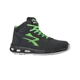 SCARPE HARD GRIGIO/VERDE...