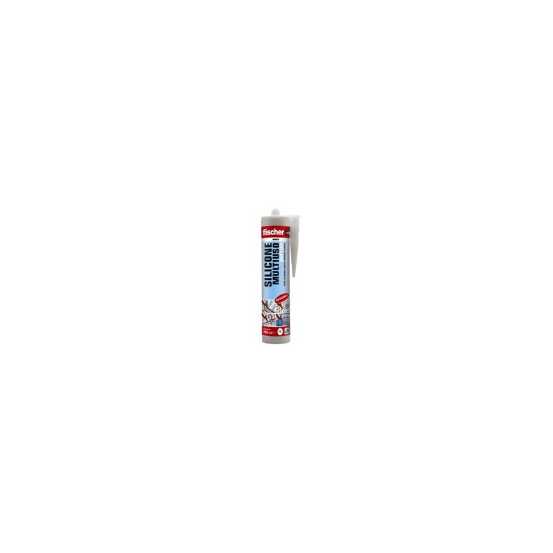 SILICONE ACETICO MULTIUSO SAM NE    ml 280 FISCHER