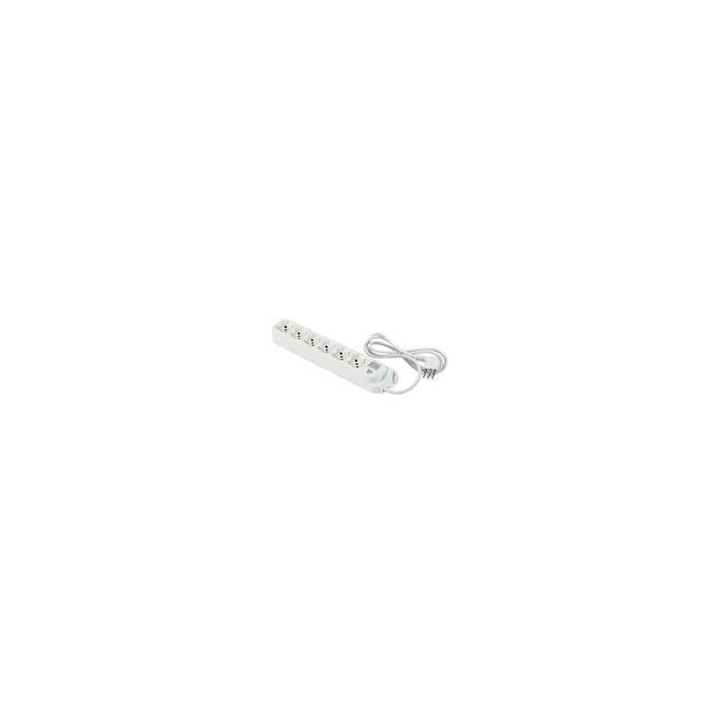 MULTIPRESA 6x2PT SK BIANCO INT   RETAIL 474304 FME