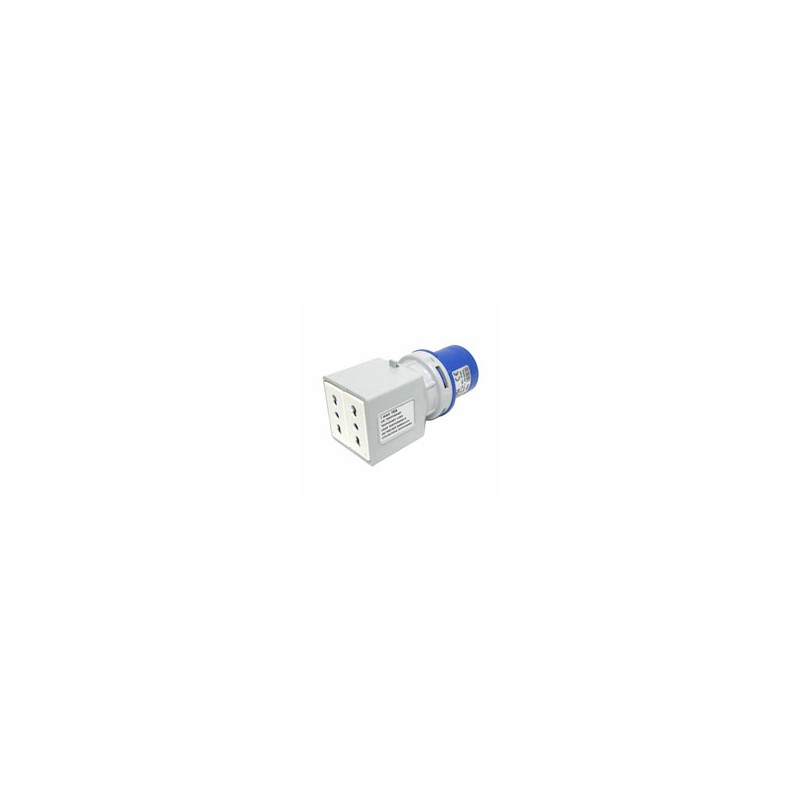 ADATTATORE SP CEE 2PT PR 2x2PT IP44 ROSI