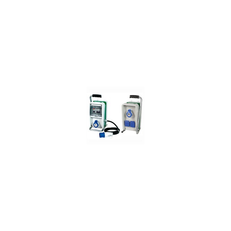 QUADRO 2x2PT CEE 2xSK 10/16A IP44 m 2 74304 FME