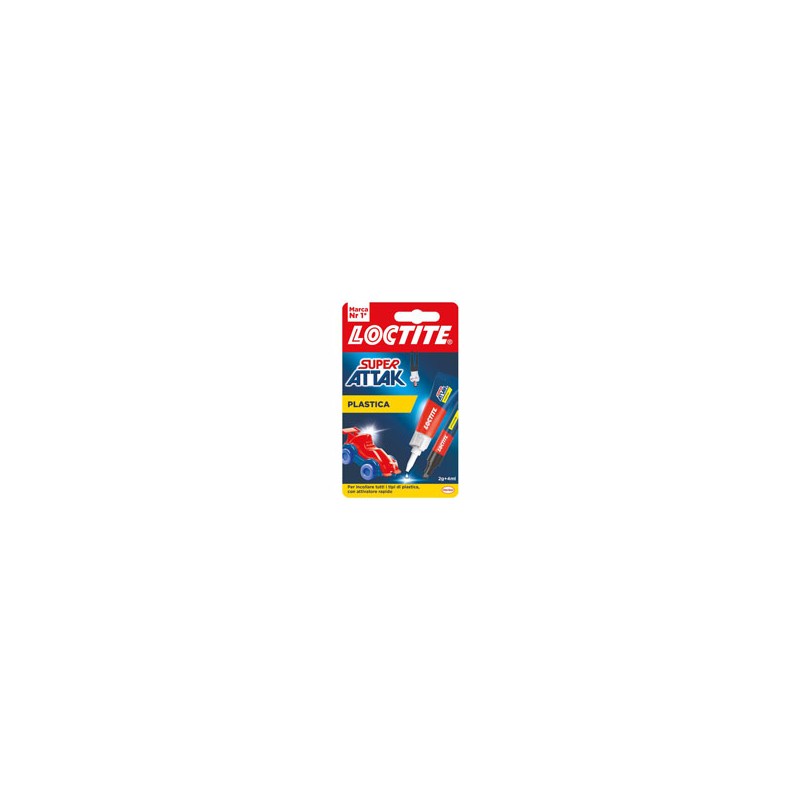 COLLA SUPERATTAK PLASTICA g 2+4 LOCTITE