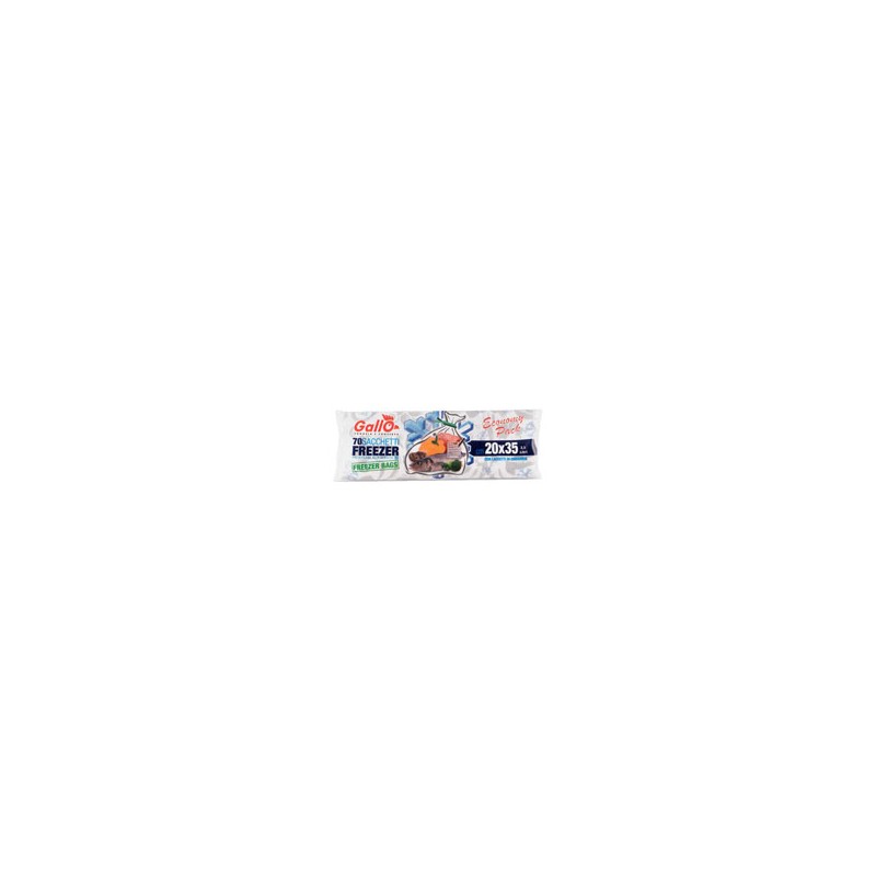 SACCHETTI FREEZER ROTOLO cm 40x50 Pz 30 GALLO