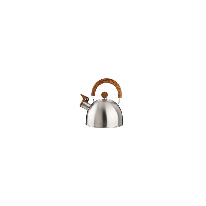 BOLLITORE INOX FISCHIO MANICO LEGNO l 2,5 EVA