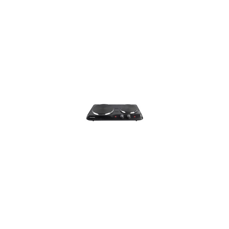 FORNELLO ELETTRICO 2 PIASTRE 2500W SYNTESY 08826