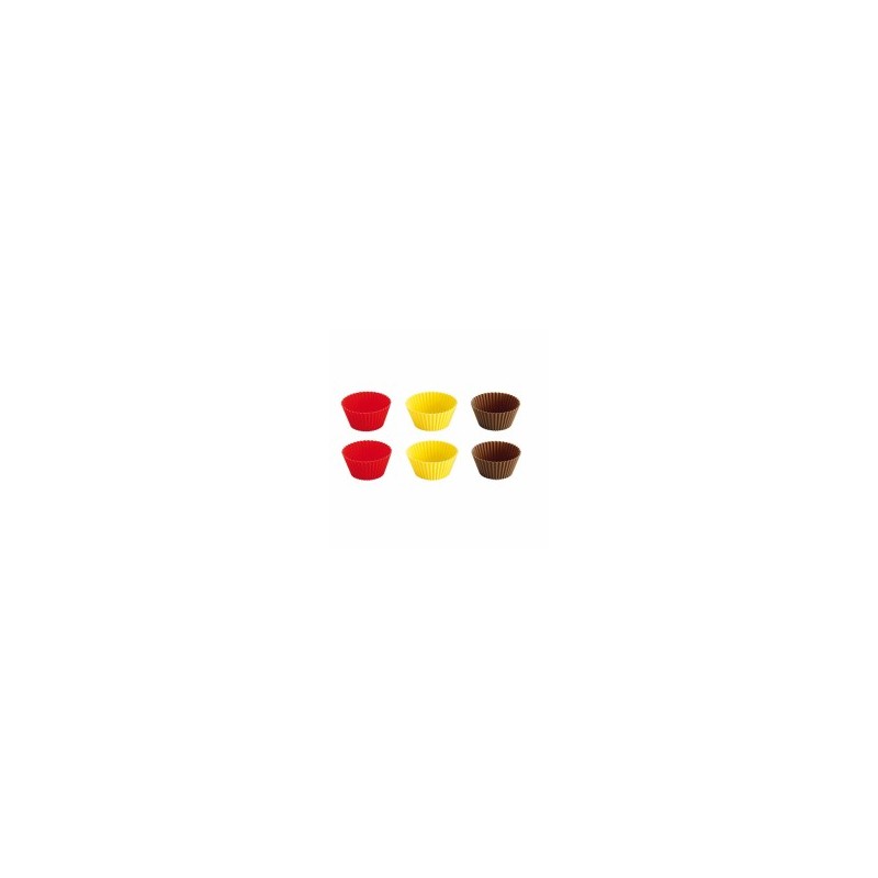 PIROTTINI COLORATI SIL.cm 9 Pz   6 DELICIA TESCOMA